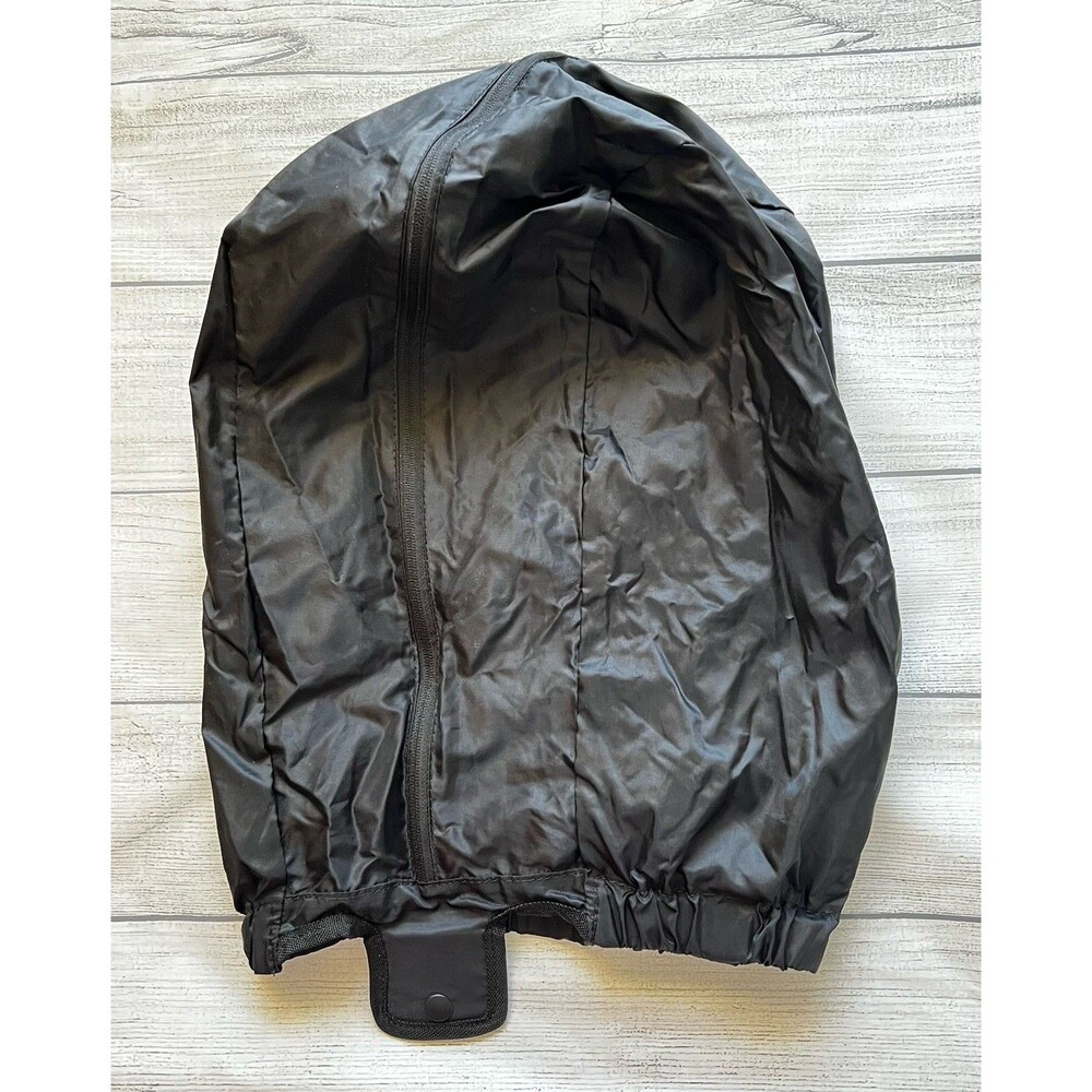 PING Black Golf Bag Rain Cover w/ Elastic - Measurements In Pictures
